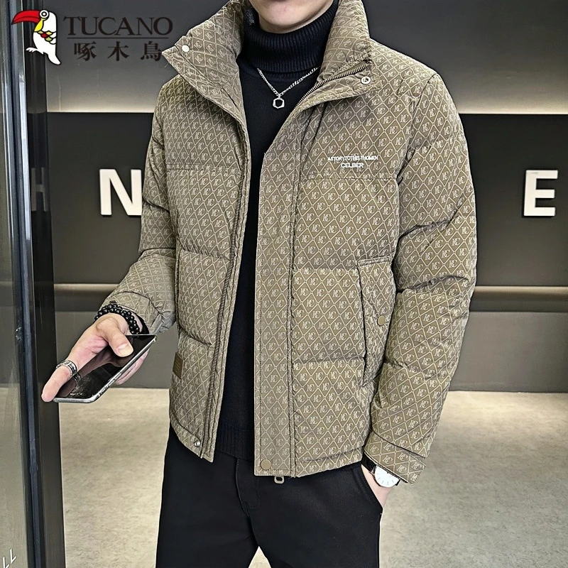 TUCANO/啄木鳥冬季新款男士春季外套休闲潮流加厚保暖立领外套