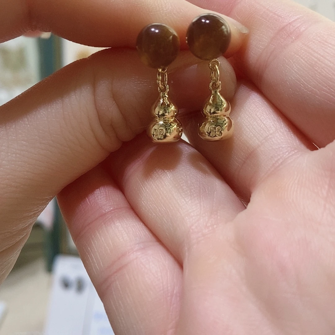 耳饰淡水珍珠银S925镶嵌