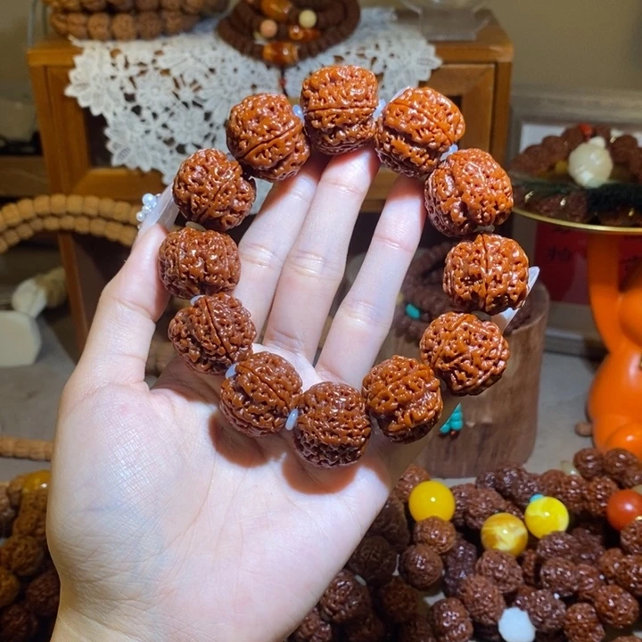 手串金刚菩提265玉华满肉一物