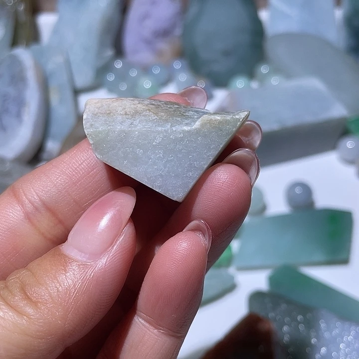 翡翠散珠翡翠边角料