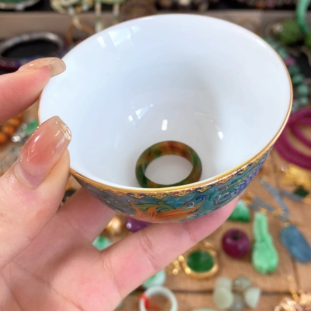 D***间杯瓷器杯子漂亮漂亮