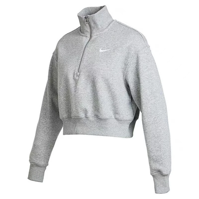 NIKE/耐克卫衣女款冬新款半开拉链长袖加绒立领套头衫 DQ5768063