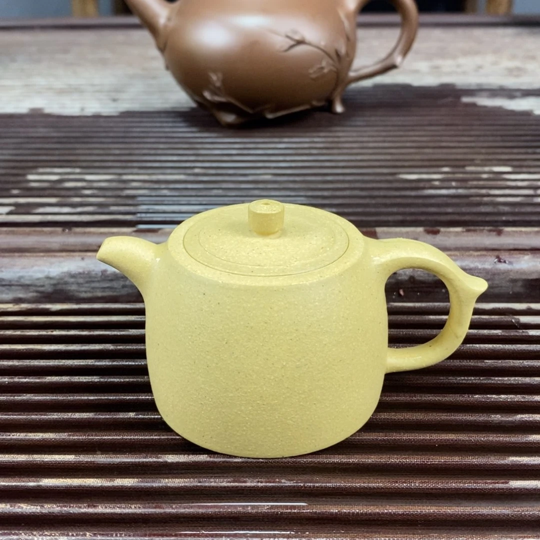 茶壶紫砂宜兴原矿紫砂壶本绿120c