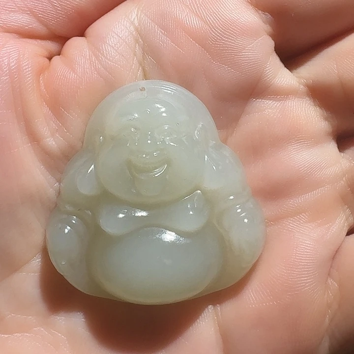 和田玉（青白玉）未镶嵌颈饰