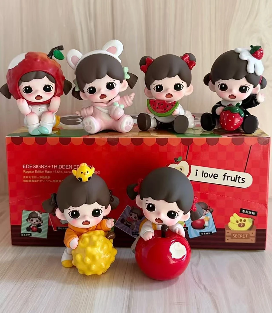 【默认拆盒】zorra 果果可爱妹妹系列盲盒系列潮玩盲盒手办