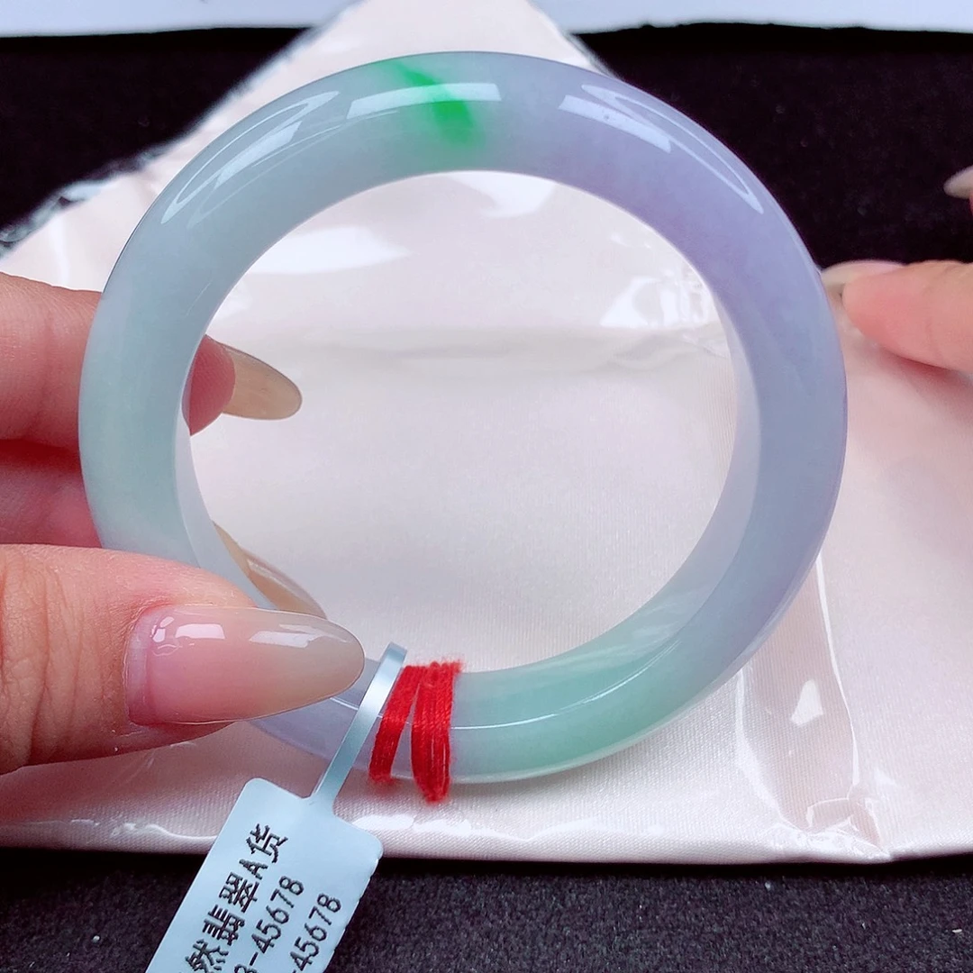 翡翠未镶嵌手镯天然缅甸翡翠A货玉手镯