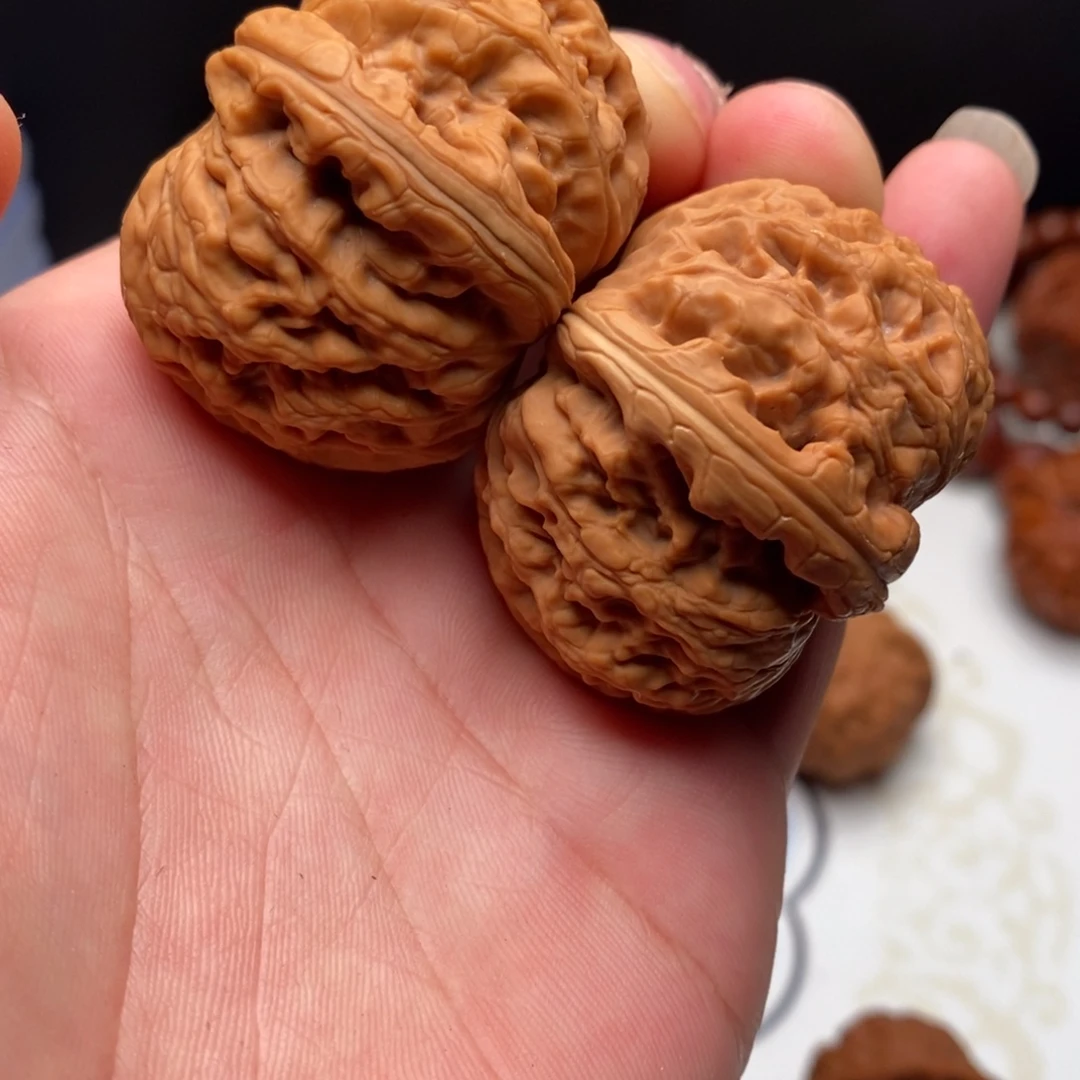 文玩核桃把件43平谷元宝