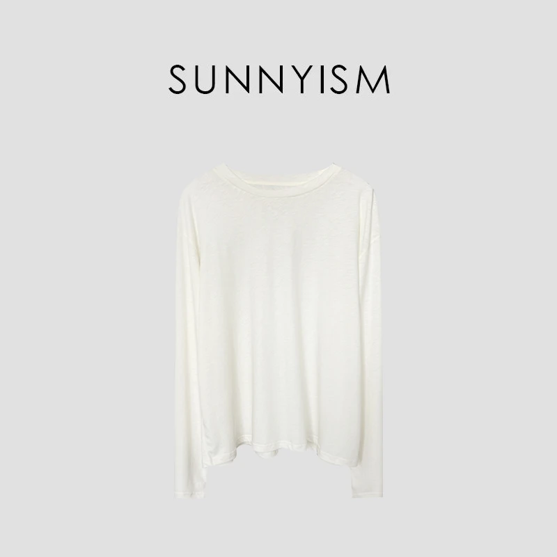 Sunnyism “尤加利” 夏季高定桑蚕丝羊毛棉遮阳长袖 TX01583