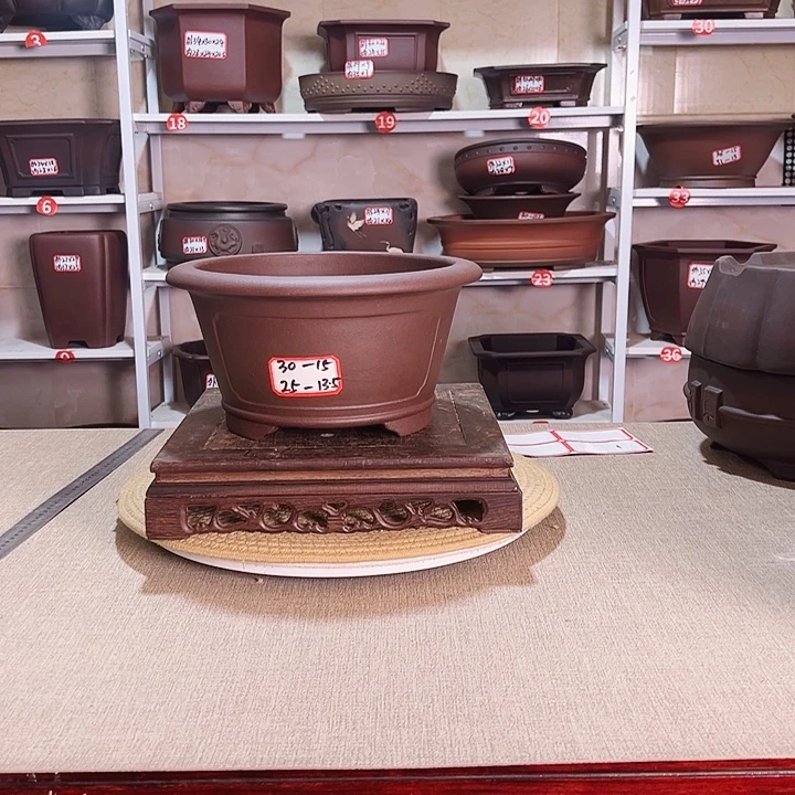 紫砂花盆紫砂花盆