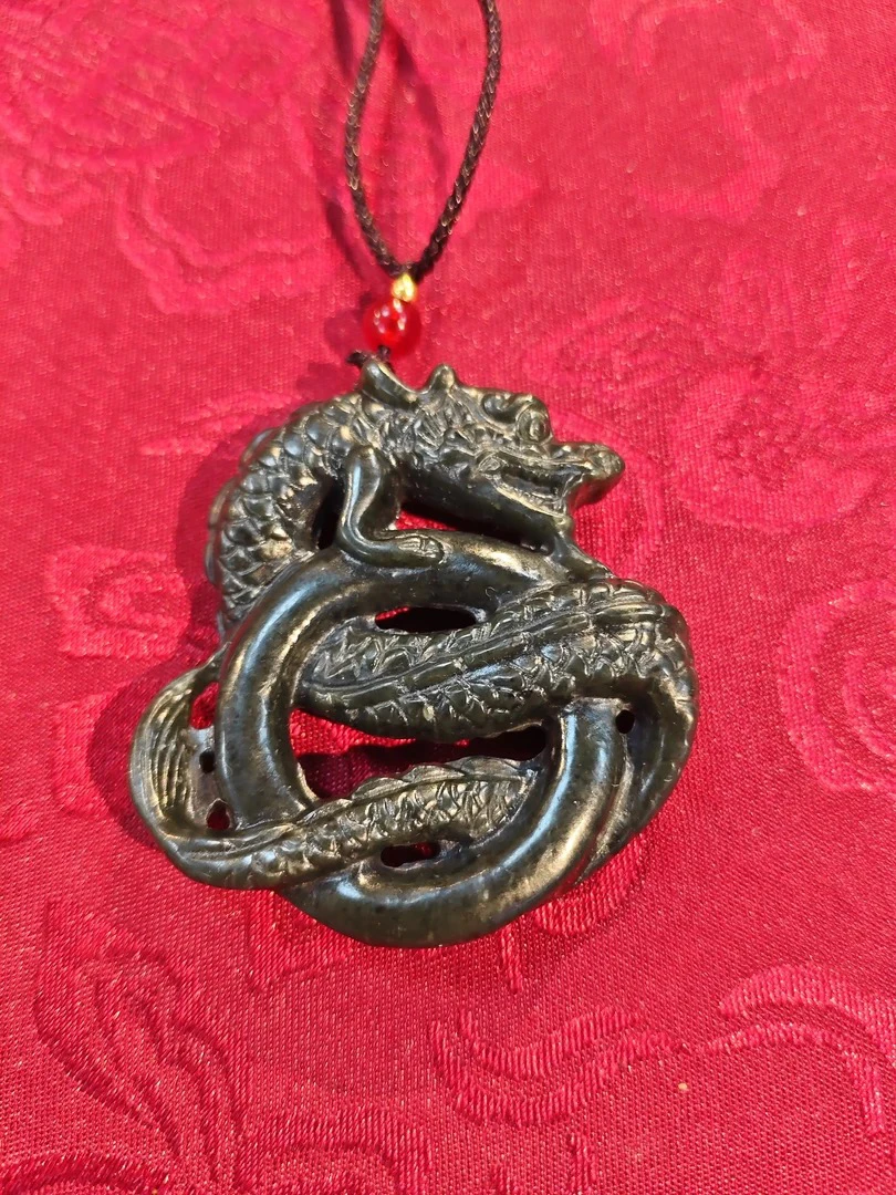 【玉器】和田玉塔青龙牌