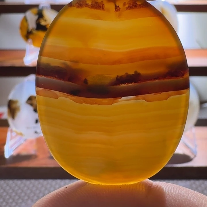 玛瑙/玉髓合金颈饰