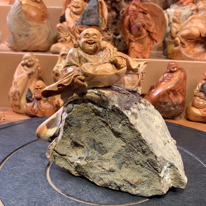 柏木（崖柏）根雕摆件