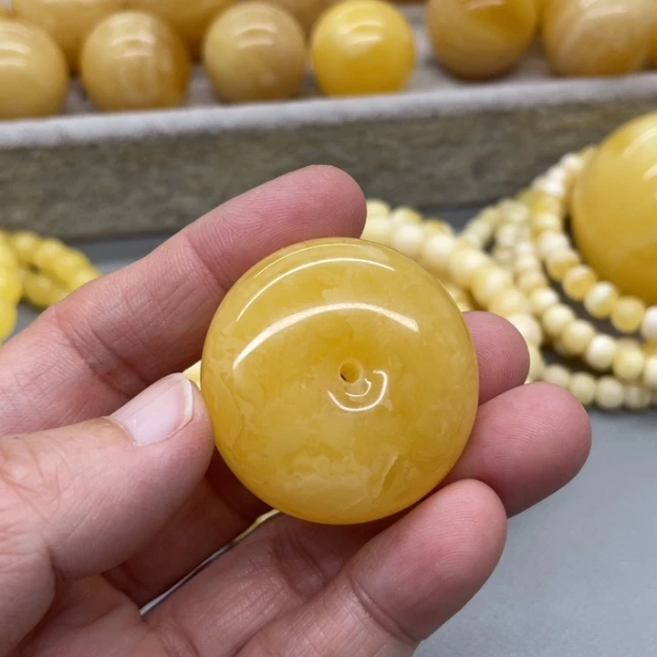 琥珀未镶嵌裸石蜜蜡