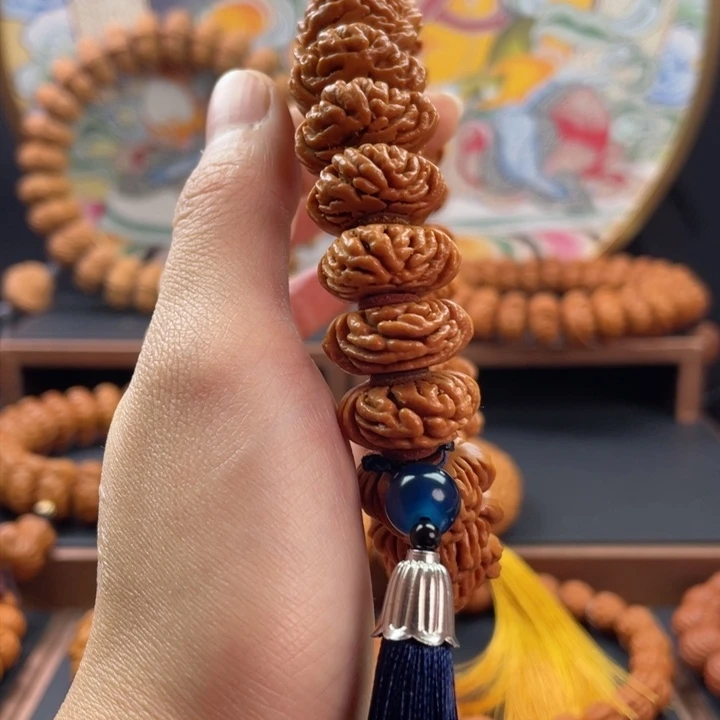 桃核手串龙纹桃核矮刺