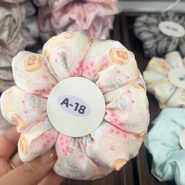 布艺铁合金【甜橙手作】发圈