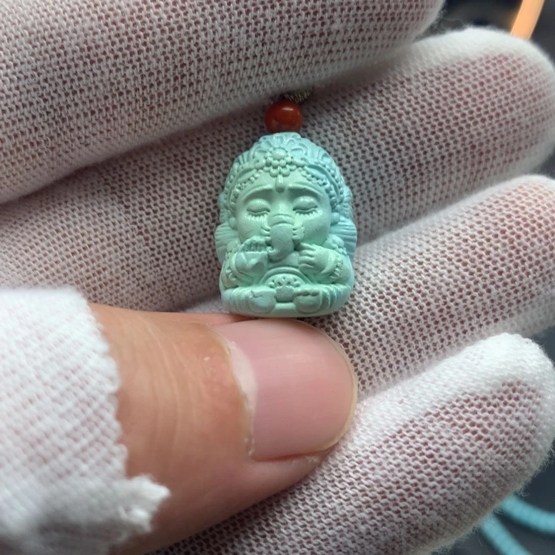 绿松石挂件未镶嵌