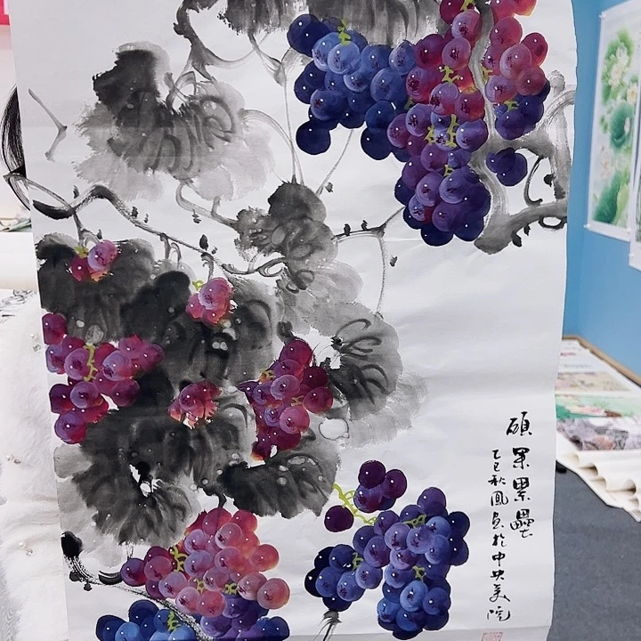 国画手绘国画作品