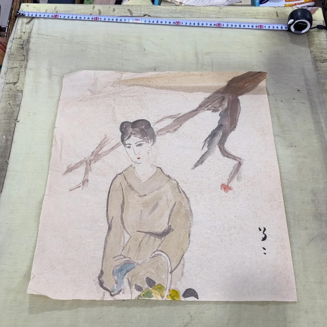 北***廊绘画屏风框画茶空间设计