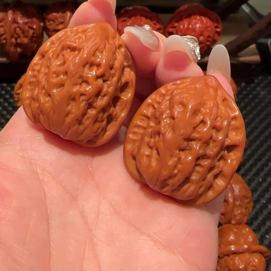 文玩核桃吊坠京公子水晶皮31精品0648