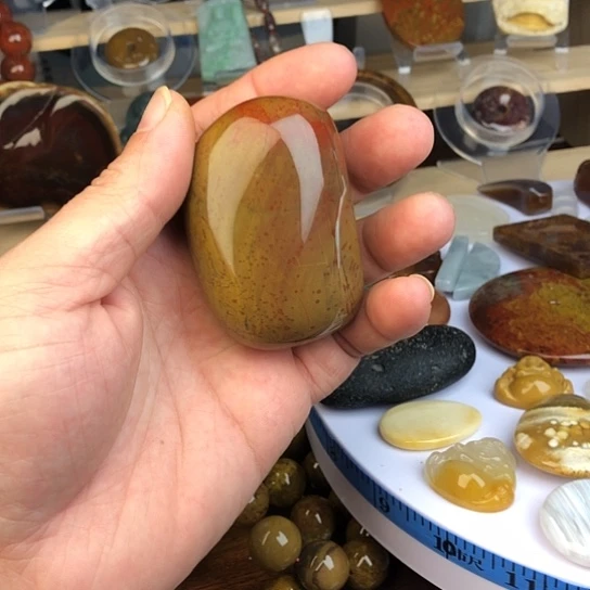 玛瑙/玉髓未镶嵌手把件