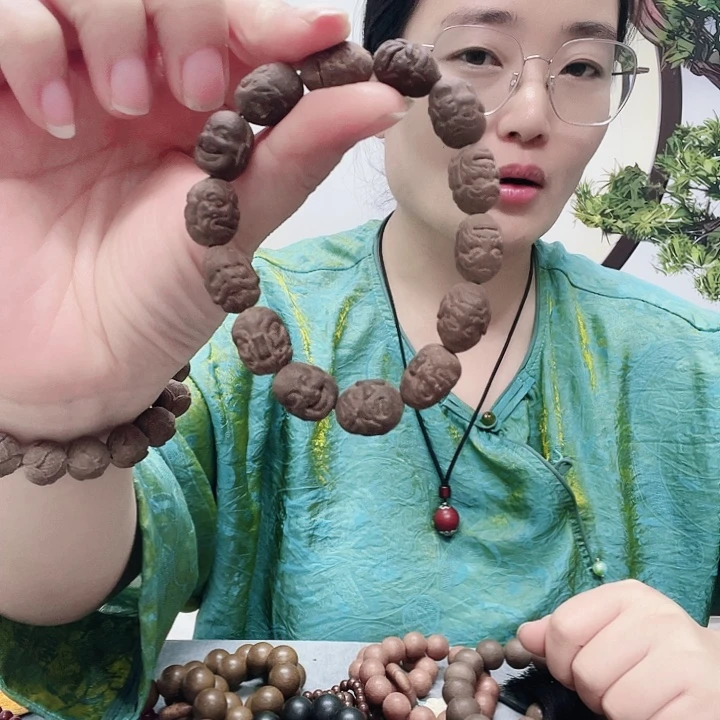 再***你DIY玻璃九子天香十八罗汉单圈
