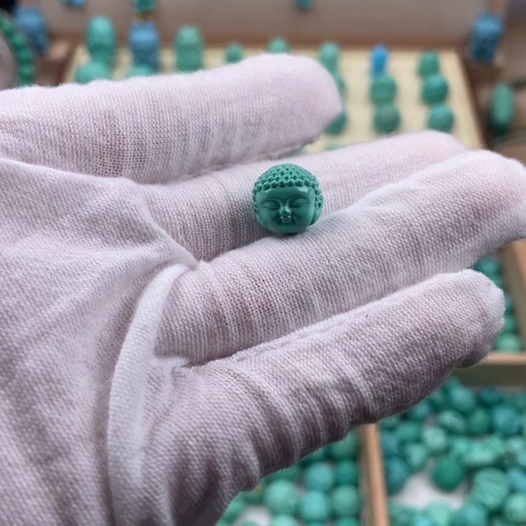 湖北精品雕刻佛头11mm