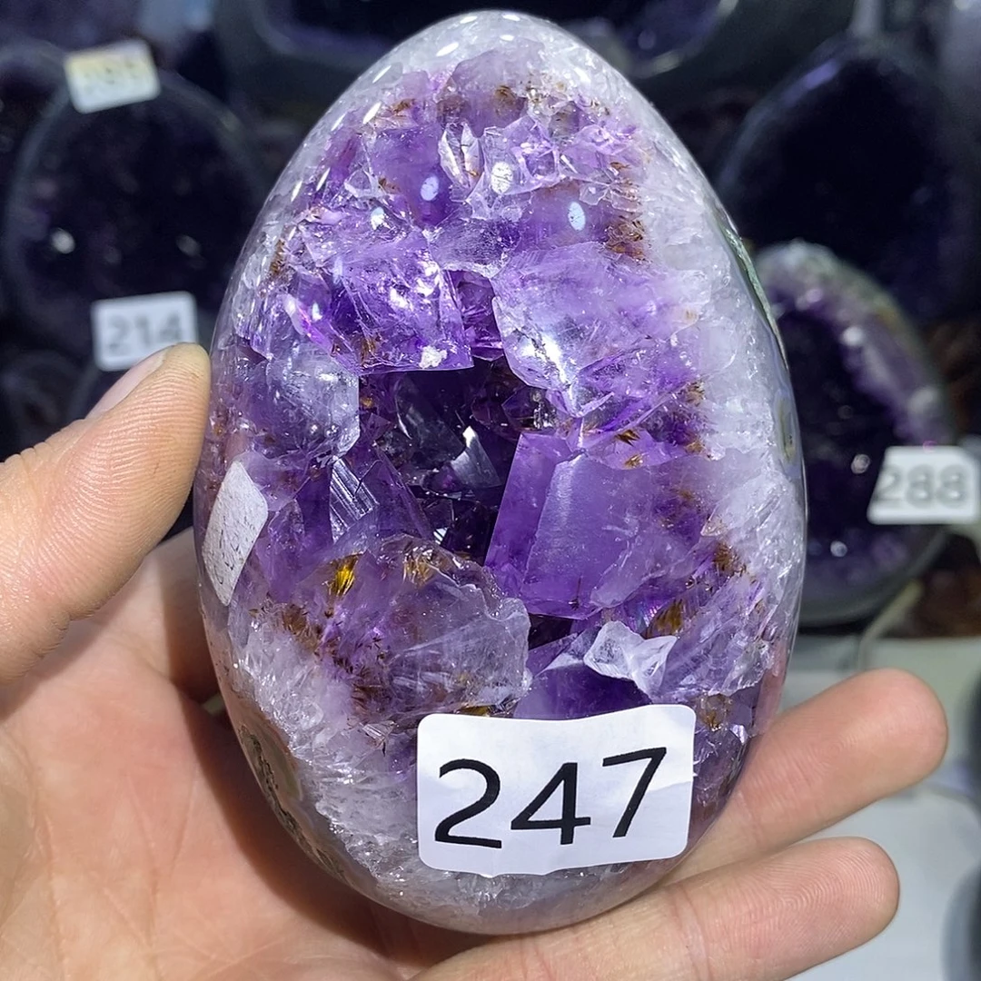 紫晶珠宝半成品未镶嵌247