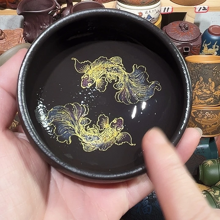 茶杯紫砂宜兴紫砂主人杯