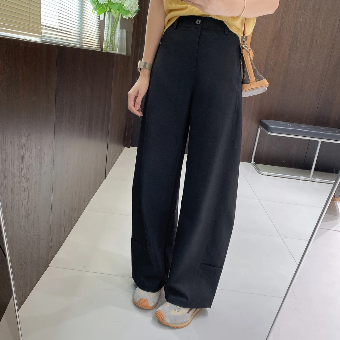 IMFLY金小金自制女装 休闲裤DYK2808初秋时尚工装裤秋装女士裤子