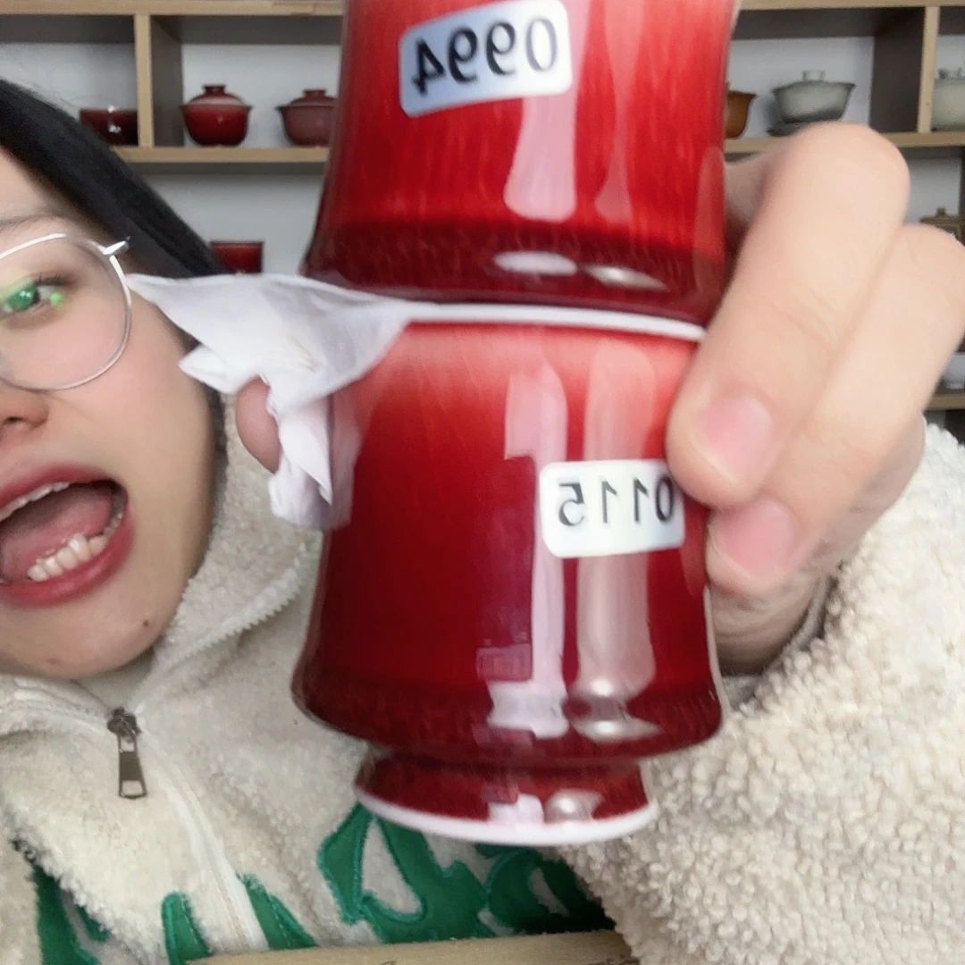 瓷片景德镇郎红陶瓷