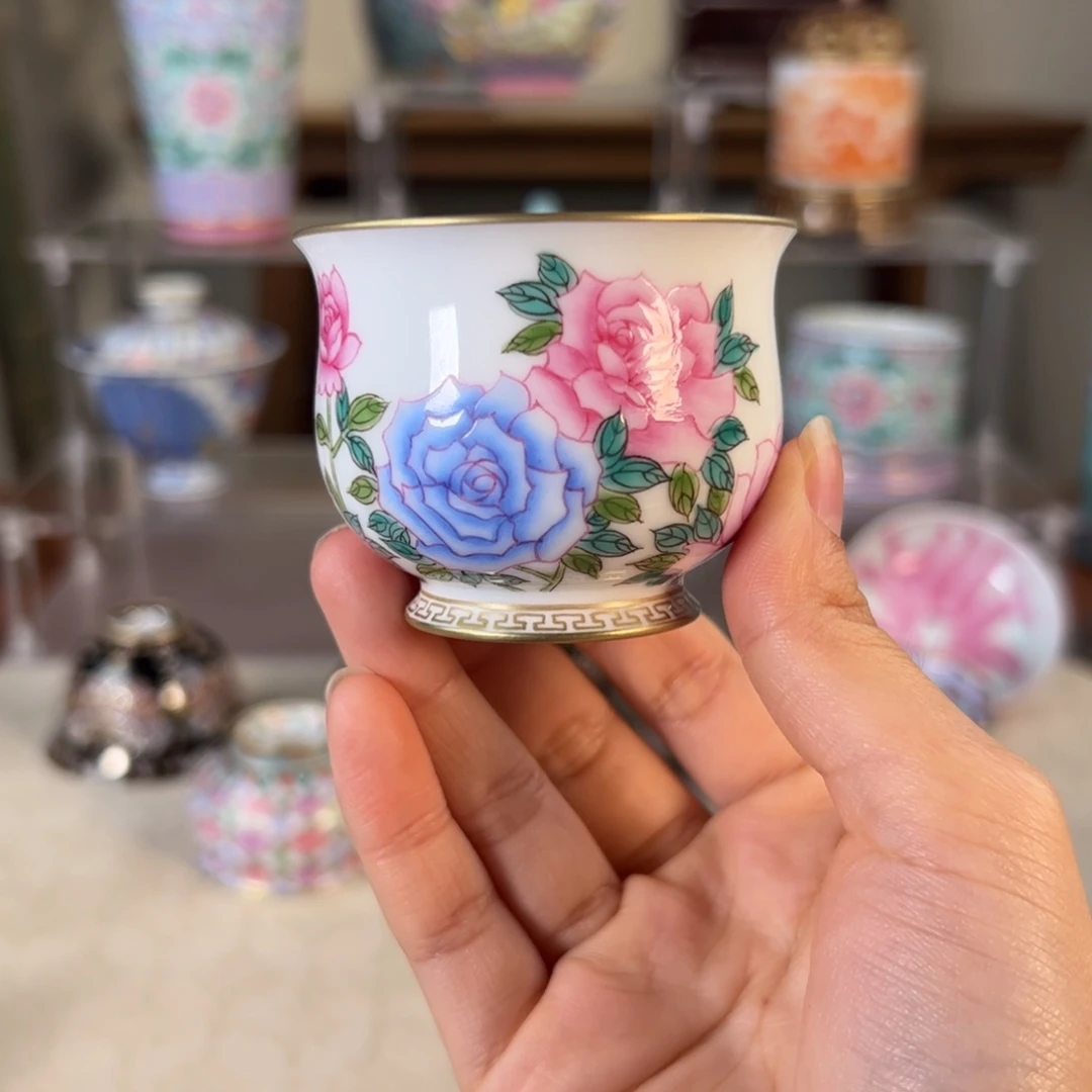 纯手工手绘 高端茶器