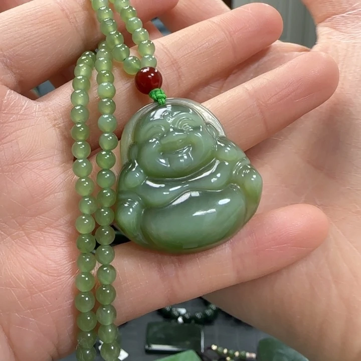 和田玉（碧玉）吊坠未镶嵌