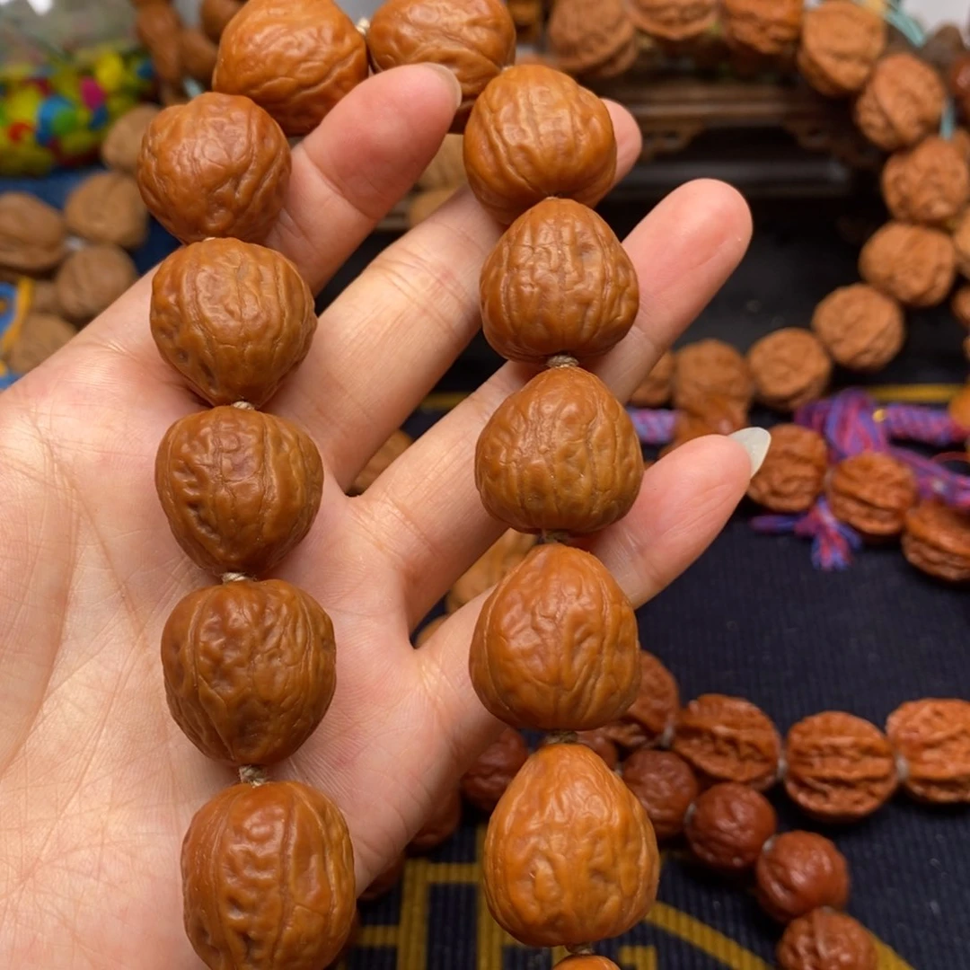 桃核手串蛇皮纹蛤蟆头