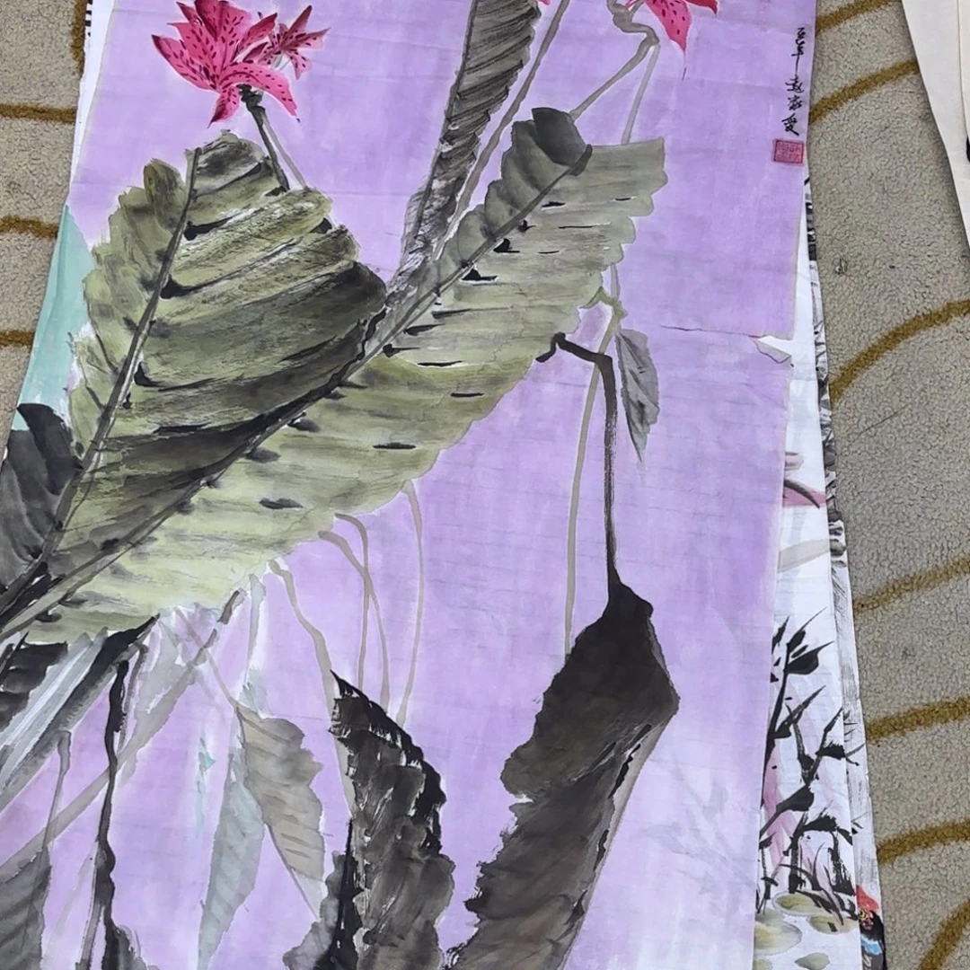 国画赵家爱老师作品刘