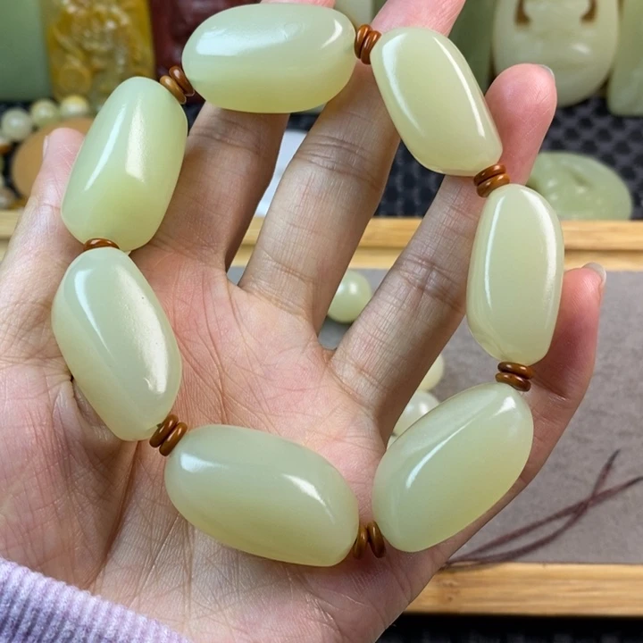 昆仑料方解玉手串