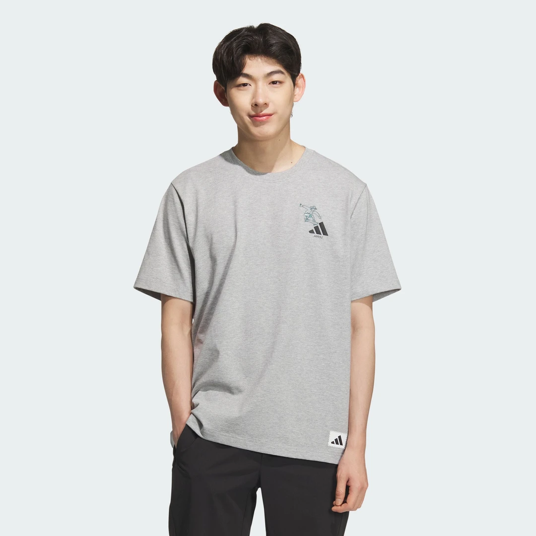 adidas/阿迪达斯男子商场同款经典时尚舒适运动休闲短袖T恤KC5320