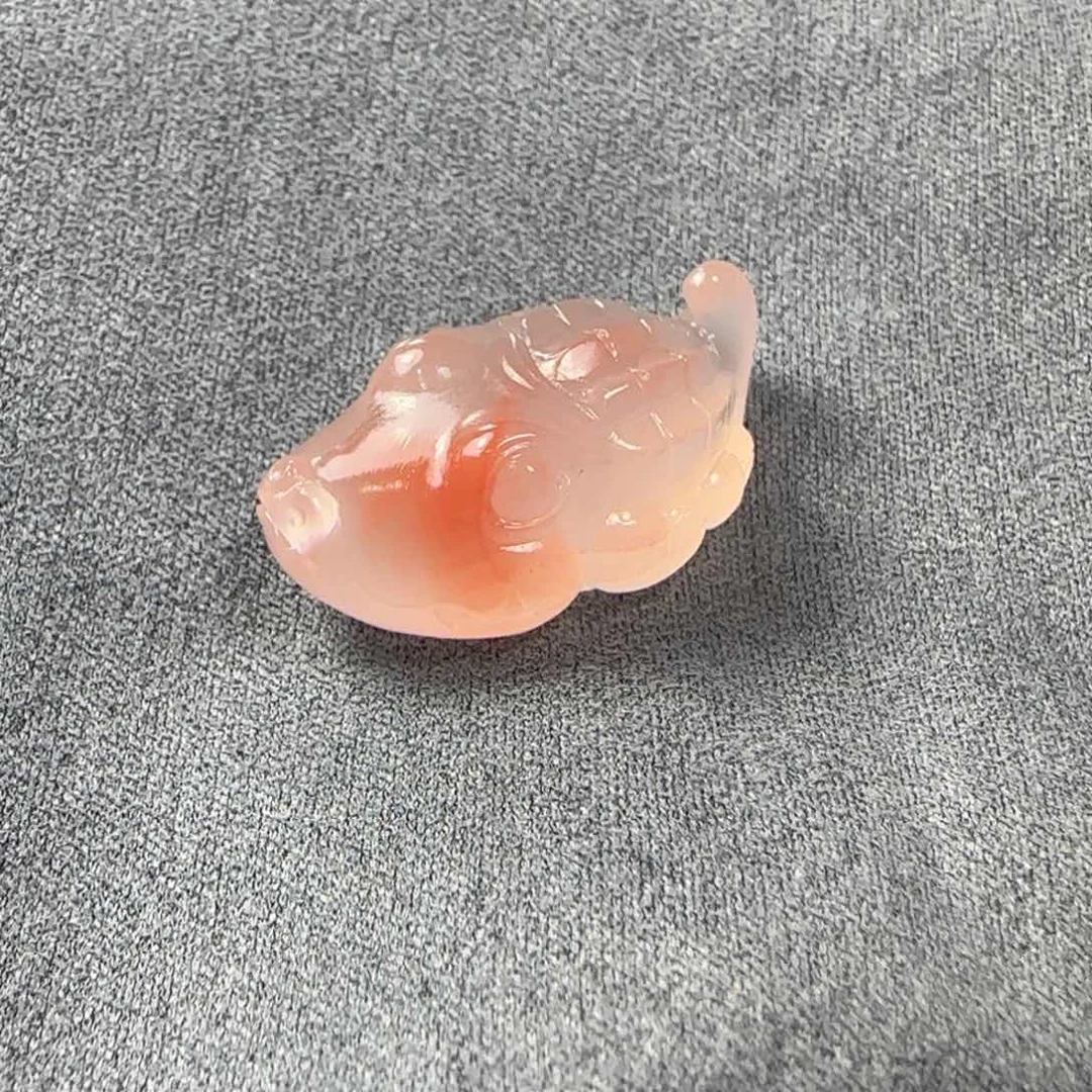 南红玛瑙鳄鱼挂件未镶嵌y****5