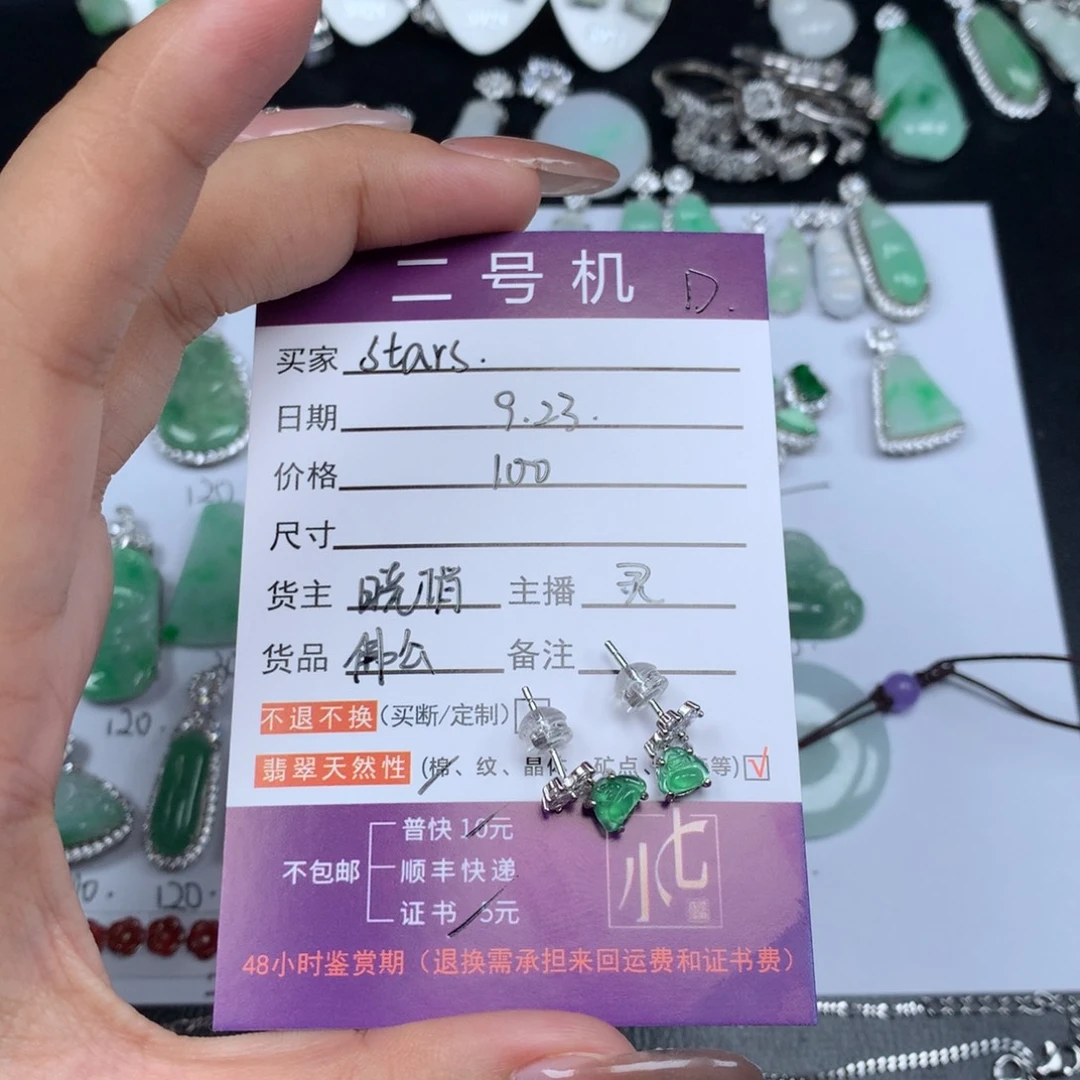 颈饰未镶嵌翡翠S****