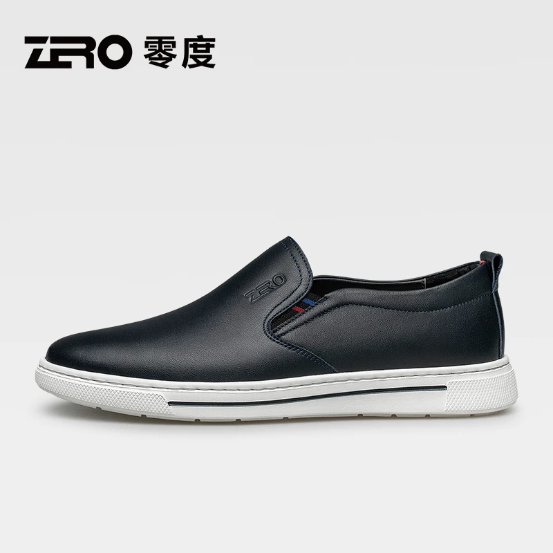 【25年新品】ZRO零度时尚百搭男软底商务皮鞋轻便透气休闲皮鞋51330