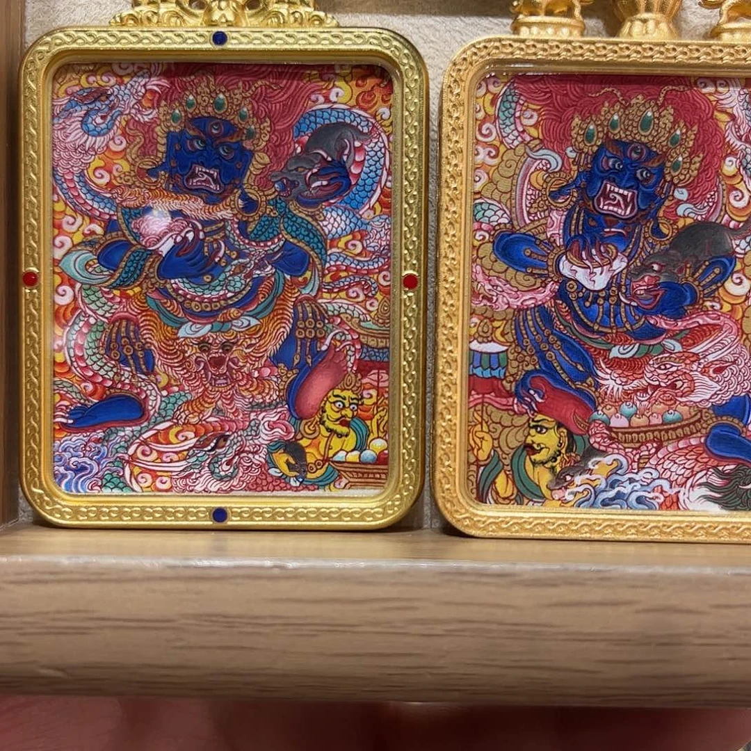 I***D纯手绘唐卡4.5黑财