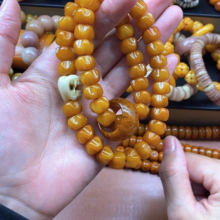 牛骨手串/手链牦牛骨手串