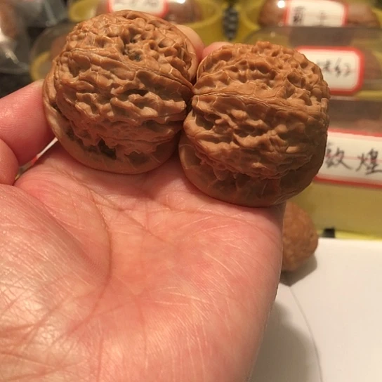 阿*文玩核桃把件金麒麟