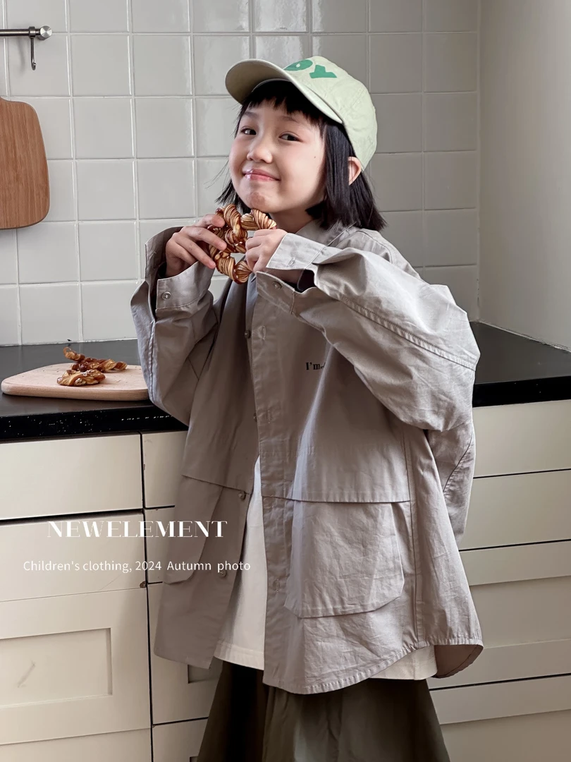 NE新元素薄款衬衫外套（特价不退换）