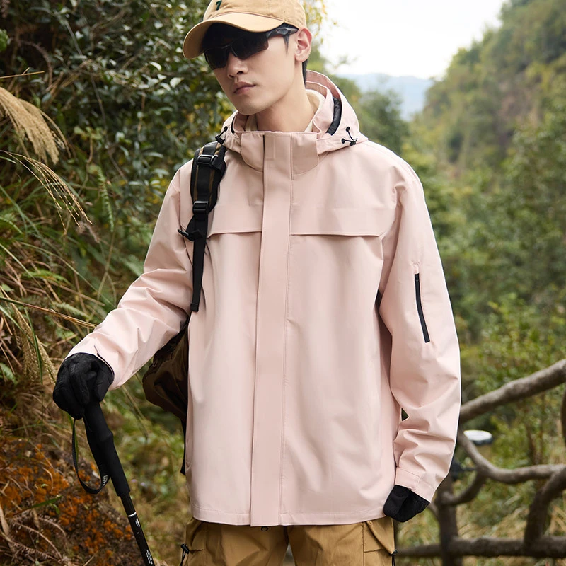 冲锋衣2025年新款情侣秋冬外套户外硬壳防暴雨防泼水登山服男女上