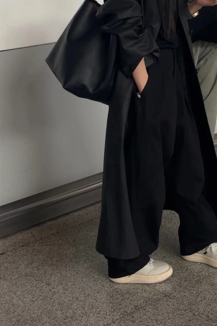 AMAZING IN | 1oo%棉 |宽松褶皱休闲裤女 A250701-AI57BTR2510479