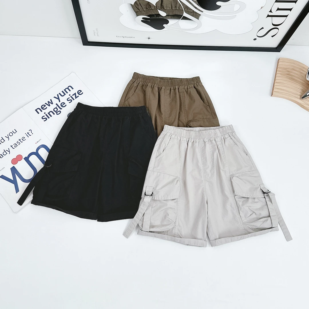 儿童裤子夏季薄款五分裤2025夏装新款洋气 LL56255 悠悠童话童装