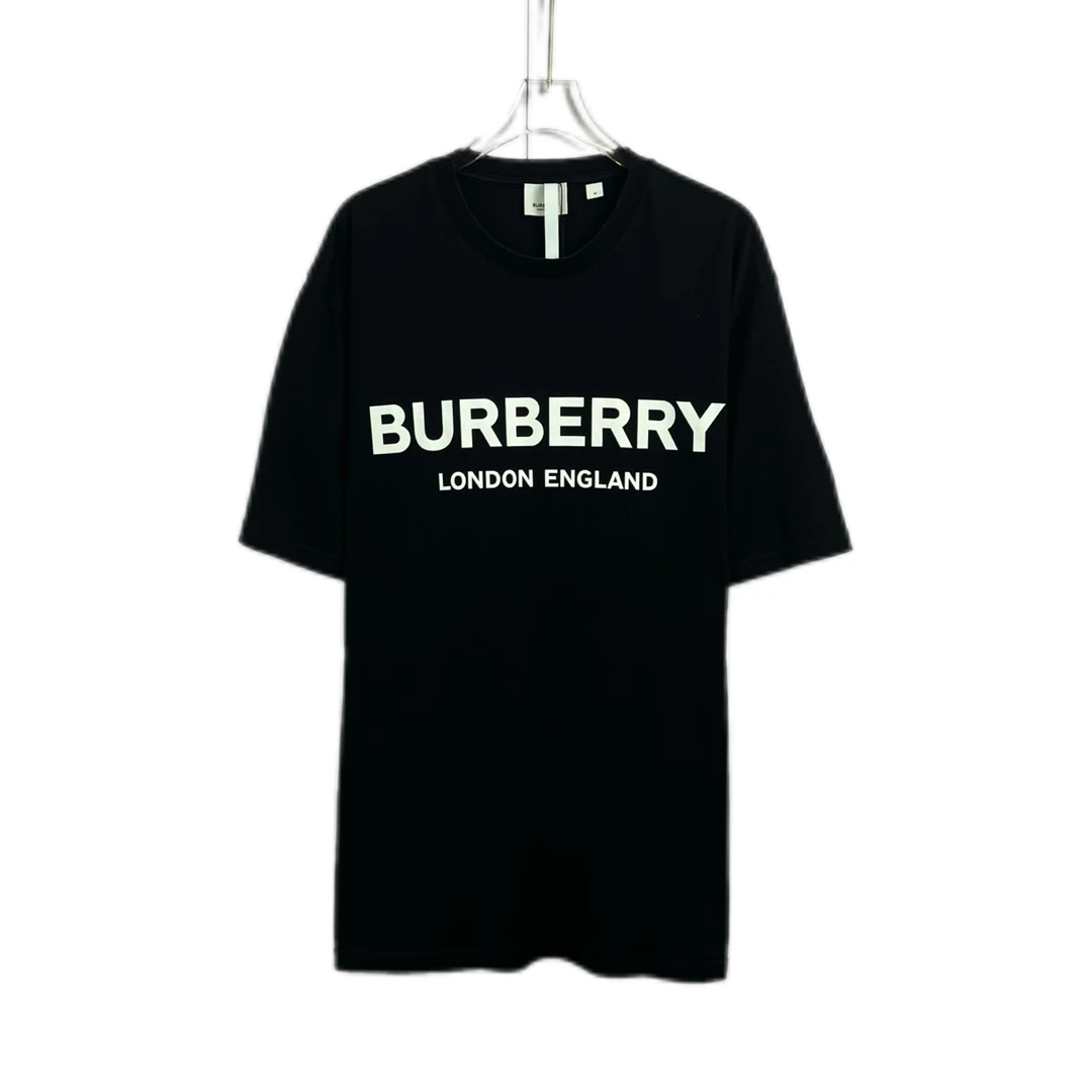 99新 BURBERRY/博柏利 011739/字母印花短袖T恤 M码
