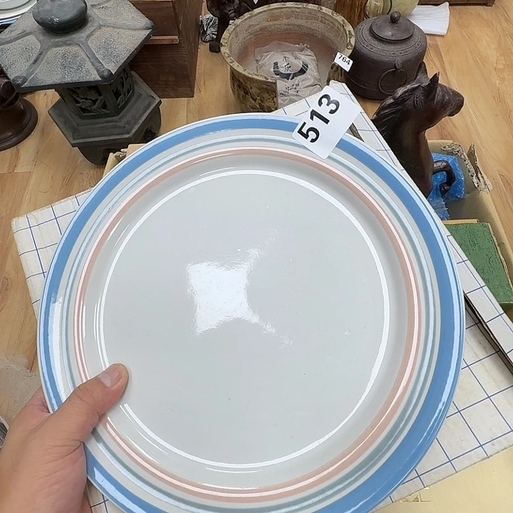 瓷片工艺品摆件瓷器摆件正能量