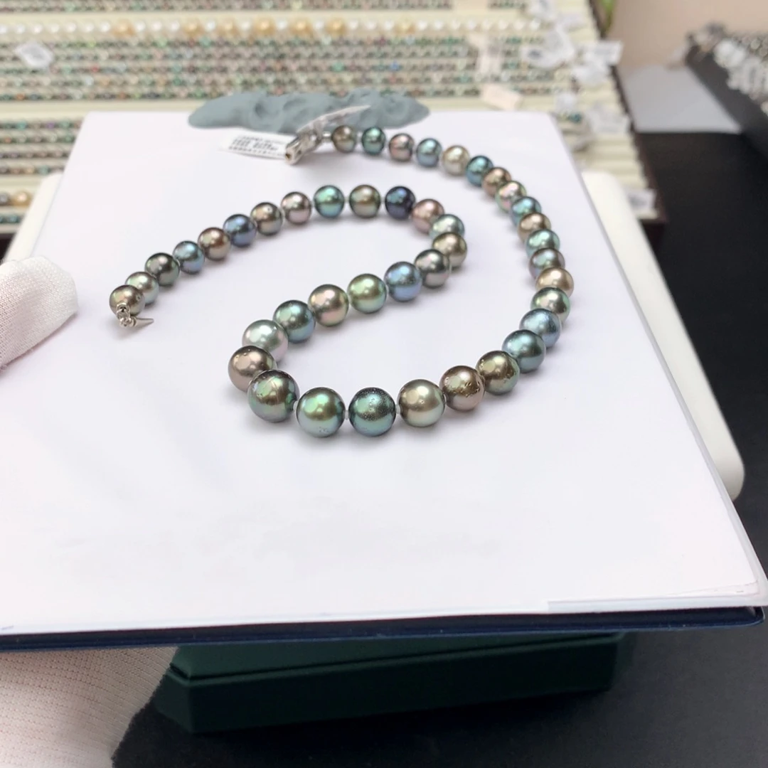 海水珍珠颈饰银S925镶嵌