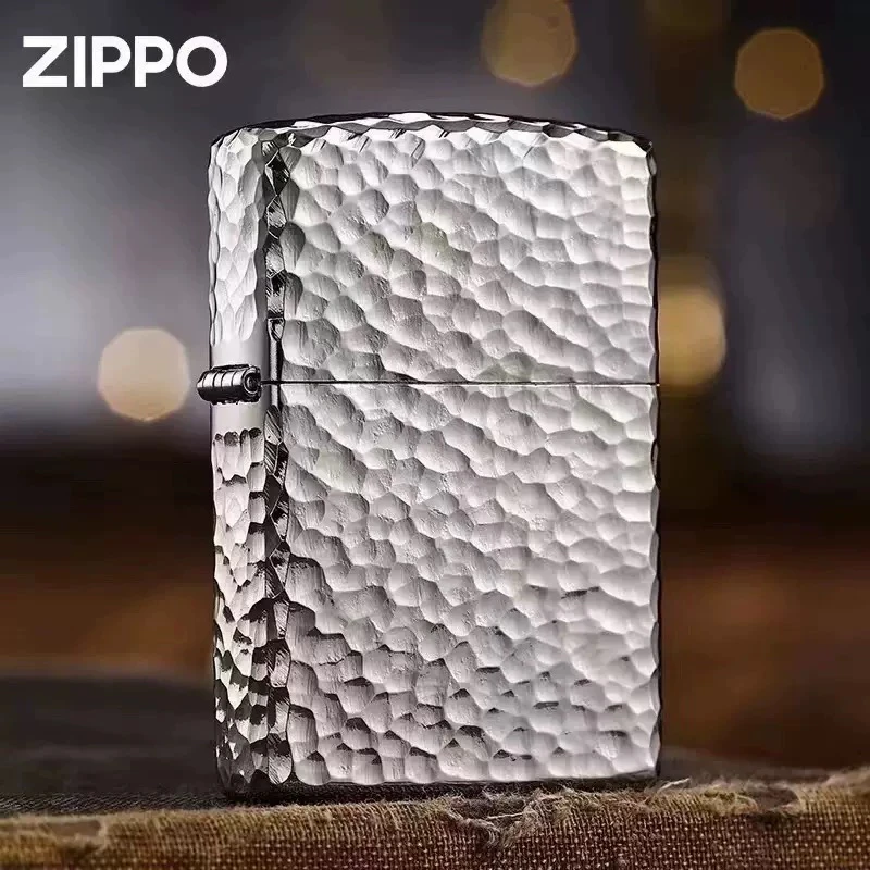 ZIPPO打火机包银陨石坑常规DYJ1
